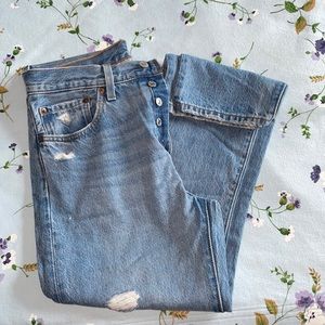 Levis 501 Jeans. Size 27x26. Never worn